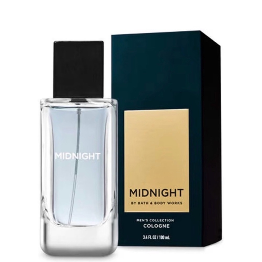 Bath & Body Works Midnight Men's Collection Cologne, 3.4 Fl.OZ